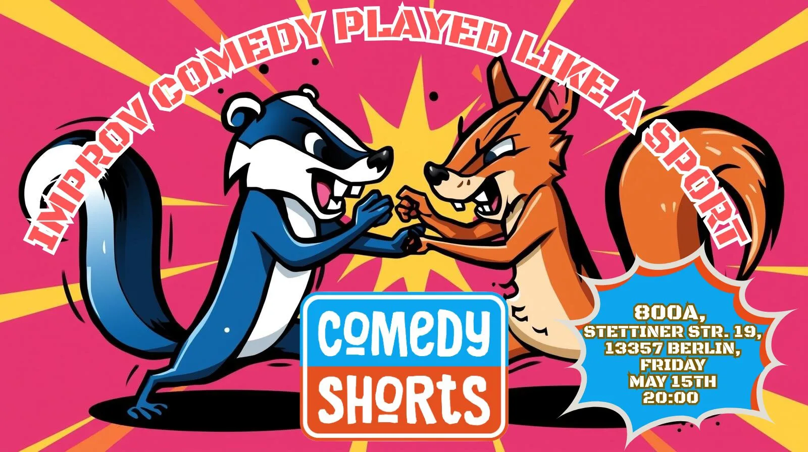 ComedyShorts Berlin: Improv Showdown